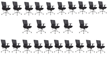 Load image into Gallery viewer, GM Seating Bitchair Ergonomic Mesh Office Chair - Adjustable Lumbar Support Computer Desk Chair with Height Adjustable Arms - Seat Depth Adjustable Executive Office Chair -  (Black)