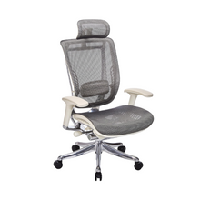 Load image into Gallery viewer, GM Seating Enklave XL Gray Mesh Executive Hi Swivel Chair