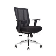 Load image into Gallery viewer, GM Seating Bitchair Ergonomic Mesh Office Chair - Adjustable Lumbar Support Computer Desk Chair with Height Adjustable Arms - Seat Depth Adjustable Executive Office Chair -  (Black)