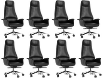 Load image into Gallery viewer, GM Seating Rexx Executive Chair - Ergonomic Design, Lumbar Support, Headrest, &amp; Padded Armrests - Durable Office Chair with Plush Cushioned Seat for Ultimate Comfort and Style