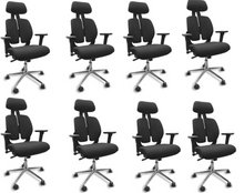 Load image into Gallery viewer, GM Seating Bluetooth Gaming Ergonomic Office Task Chair