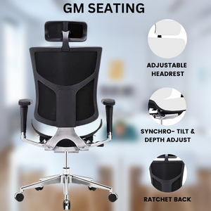 Adjusting Your Office Chair Lumbar Support - Ergonomic Office Seat  Adjustment Manual 