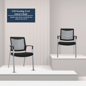 Comfortable discount reception chairs