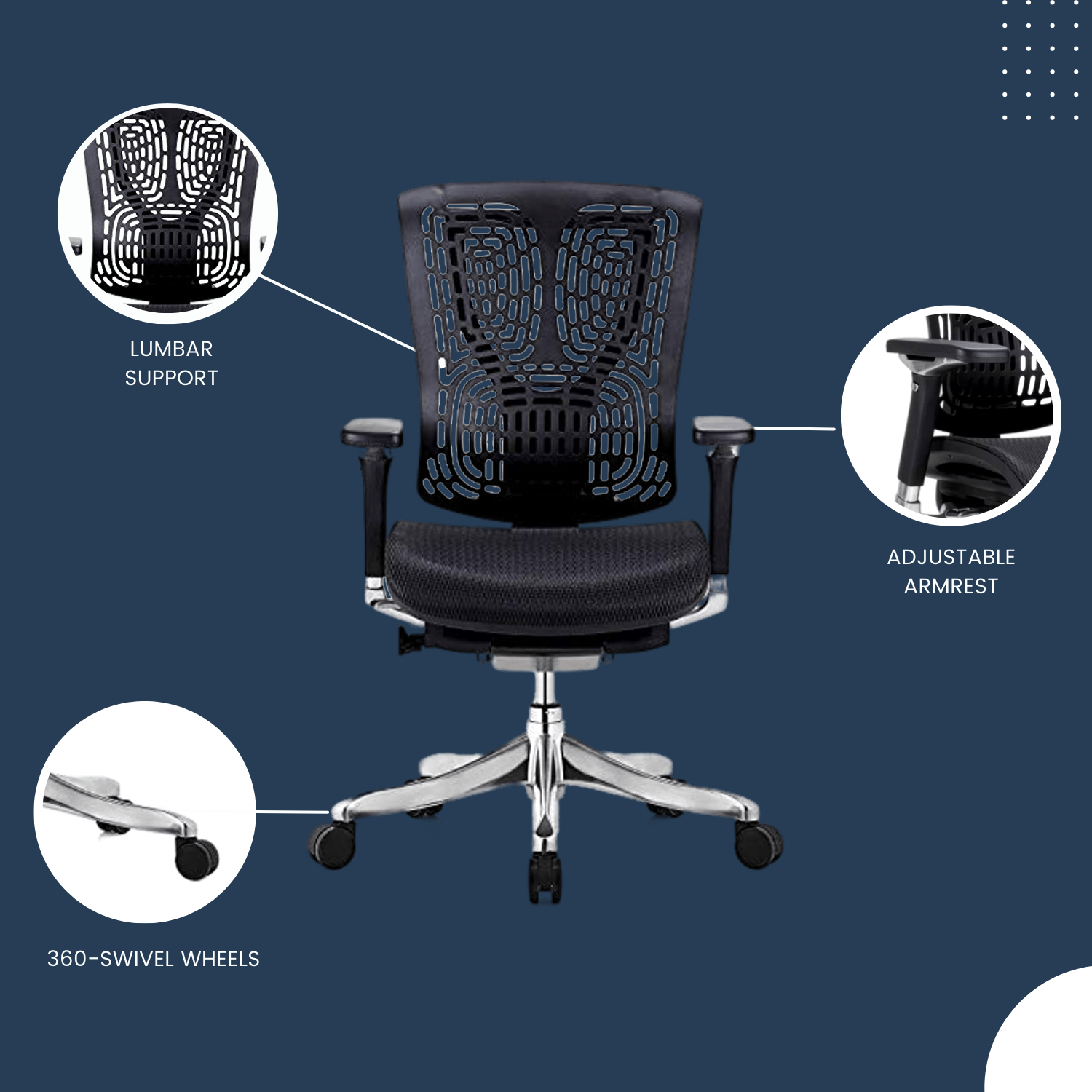 Large wheel office chair new arrivals