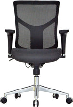 Load image into Gallery viewer, GM Seating Ergonomic Mesh Office Chair Dreem II Mesh Series, Black Mesh, Chrome Base (Headrest) - ERGOLUXSEATING.COM